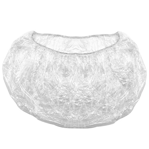 Charmyth Pedi Guard Bath Liners, Disposable Pedicure Liners, Spa Footsie Clear Pedi Guard Bath Liners for Foot Bath/Spa/Massage Thick Elastic (100PCS)