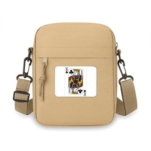 Sac à bandoulière pour téléphone Club K mini pochette cartes à jouer