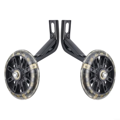 Flashing Bike Stabilisers 14-20 Inch Anti-Wear PU