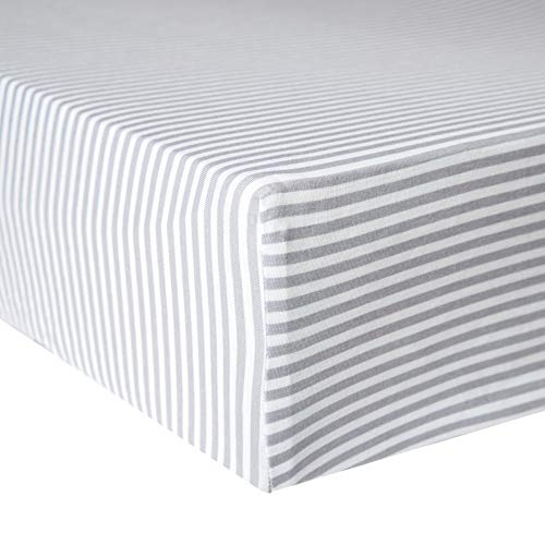 Image of Copper Pearl Premium Knit Baby Crib Sheets for Boys and Girls Breathable and Soft, Fitted Crib Sheets for Standard Baby Mattresses, Everest