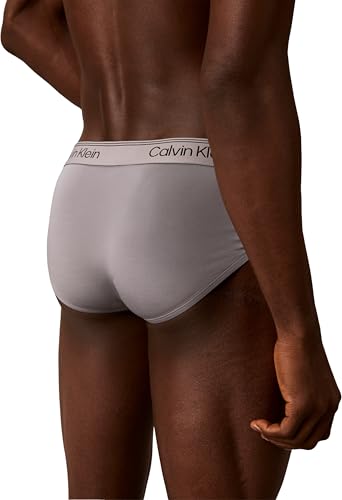 Calvin Klein Herren-Slips, Convoy/Running Dot Dark Sapphire/Pl, XS – Ansicht 4