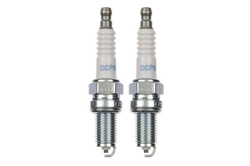 2x Zündkerze DCPR9E – Zündkerzen Set passend für Aprilia RSV, Tuono, Caponord, RST 1000, Buell XB12, XB9, passend für Gilera Nordwest 600, CAN-AM Spyder u.v.m.