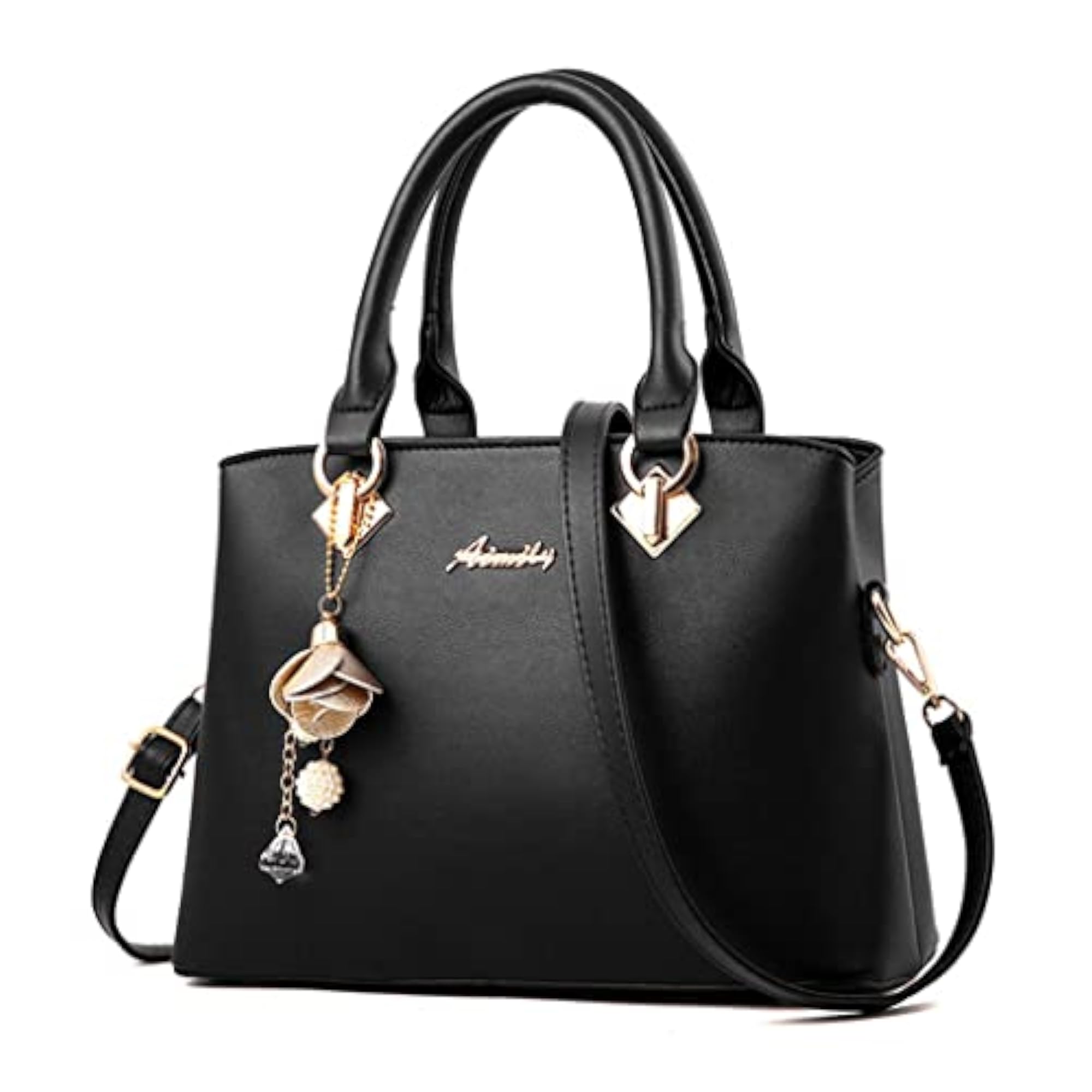 Women's PU Leather Shoulder Tote Bag, Crossbody Handbag, Great Gift