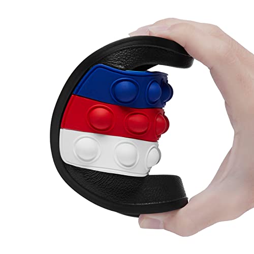 Image of Engtoy Kid Boys Girls Slides Sandals For Kid Unisex Child Slippers Lightweight Non-slip Open Toe Comfy Shower Beach Funny Slide Sandals
