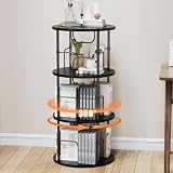 ALLSTAND 3-Tier Rotating Bookshelf