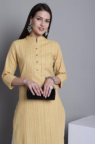 Image of Merira Women's Cotton Solid Regular Dress Shirt