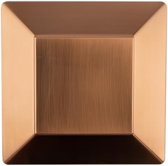Deckorators 6 in. x 6 in. Victoria Copper Plateau Cedar Post Cap