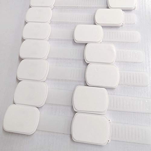 12 PCS Fechaduras de Armário de Segurança Infantil Adesivo Sem Perfuração Impermeabilização de Bebê