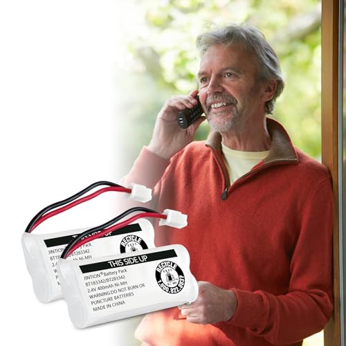JINTION Baterias de telefone sem fio compatíveis com BT183342 BT283342 BT166342 BT266342 BT162342 BT