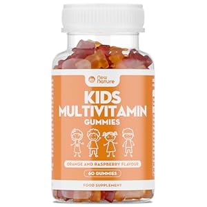 Kids Multivitamin Gummies with Zinc, Vitamin C & Vitamin D – Vitamins for Kids Aged 3+ – Zinc for Immune System – Kids Vitamins (60 Gummies)