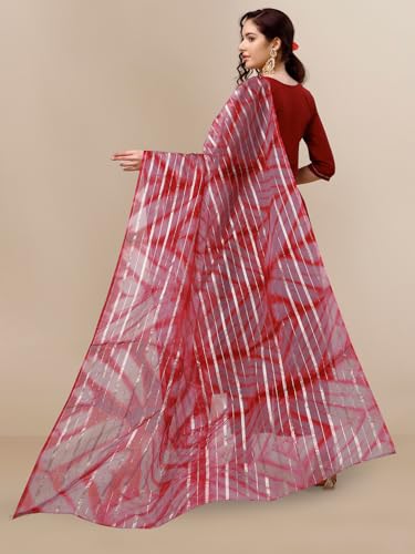 Image of EthnicJunction Women's Chinon Embroidered Straight Front Slit Kurta Palazzo & Organza Dupatta Set | Wedding | Heavy | Outfit | Suit