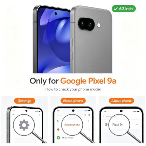 Image of Lunivop for Google Pixel 9a Case Leather [Compatible with Magsafe Wireless Charging] Magnetic Cover Stand Funda para Google Pixel 9a 6.3 '' 5G 2025 Rugged Best Phone Cases Green