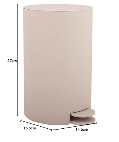 Poubelle à pédale Osaki 3L terracotta, MSV