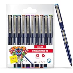 Luxor Fine Writer Tb Color (pack Of 10 Pen) Finewriter Assorted
