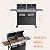 Garvee 5 Burner Propane Gas Grill Griddle Combo with Porcelain Enamel Cast Iron Grate & Cast Iron Pan – Dual BBQ Grill with Flat Top Griddle, 40,000 BTU Large Outdoor Gas Grill for Backyard Kitchen