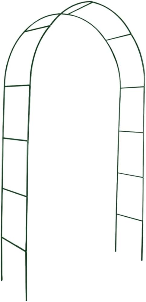Single disassembled garden arch frame
