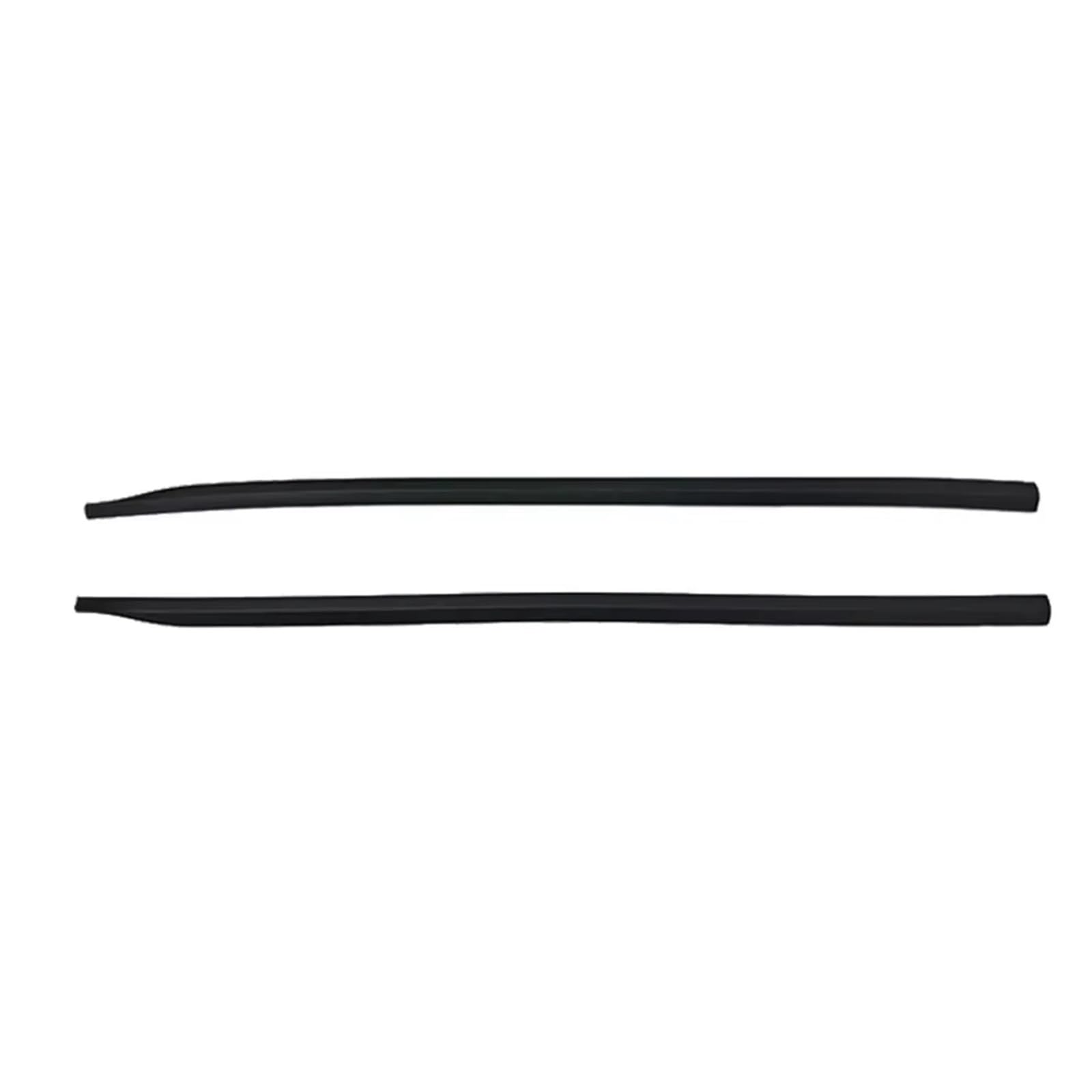 Vamhhx One Color Car Rubber Sealing Strips For Toyota For Land For Cruiser For Prado Lc250 2024-2025 Reduces Wind Noise Access 2Piece Car Front Windshield A-Pillar Rubber Seal Strip Car Door Rubber Seal