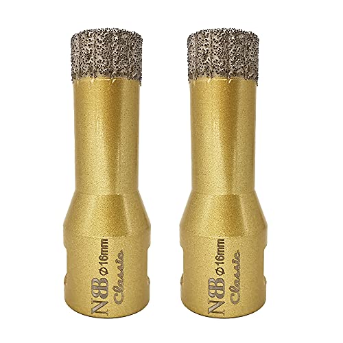 NBB vacuum brazed diamond hole saw with M14, Classic Golden type