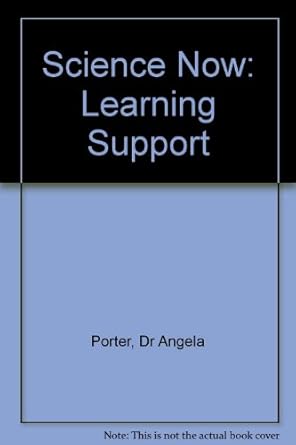 Science Now!: Learning Support Pack: Angela Porter: 9780435507060 ...