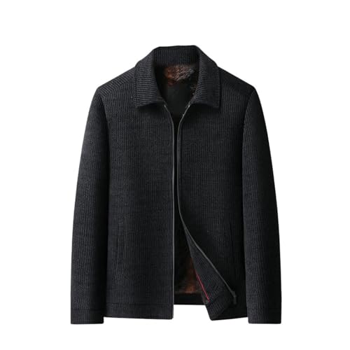 Chaqueta de invierno holgada para el día a día urbano con abrigo de felpa
