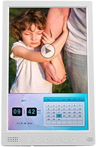 Cadre photo numérique multimédia 10" plein écran 16:9 pour lecture vidéo et musique