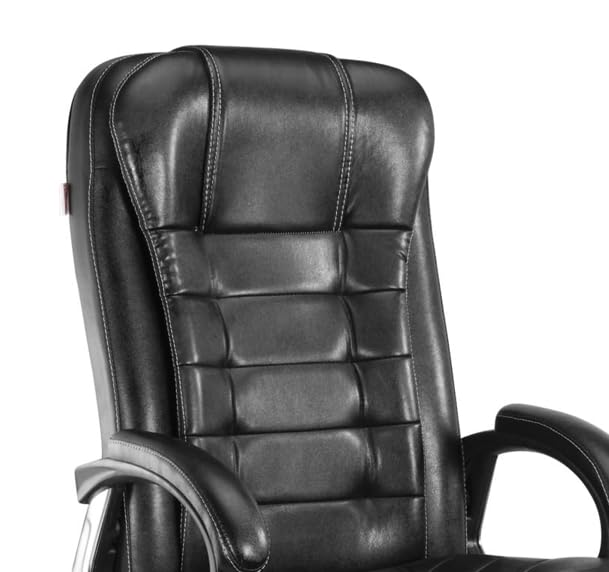 Image of KAZO Chairs Premium Finish High Back Home & Office Chair with Height Adjustable Mechanism, Ergonomically Designed with Back Support, Head Support and Arm Support and Under Thy Support Executive Chair