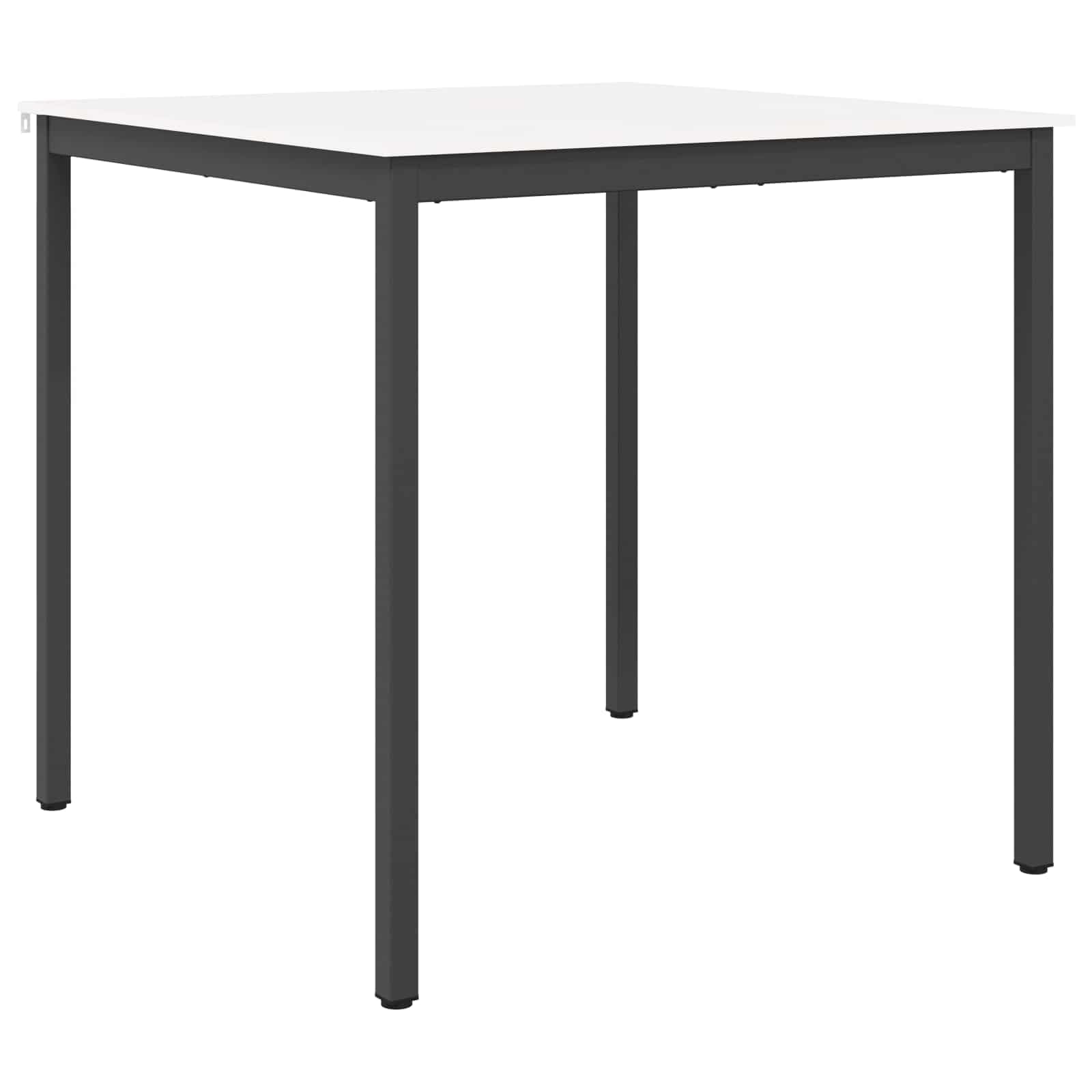 Table de bar en pin massif blanche haut de gamme 110 x 55 cm