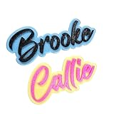 Custom Fridge and Locker Magnet, Magnetic Name for Whiteboard and Toolbox Cruise Ship Door, Script Style Font