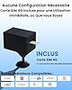 UCOCARE 4MP Camera de Surveillance sans Internet avec Carte SIM, 4G LTE Camera Carte SIM, 5200mAh Batterie, Angle Vision 160°, Détection Mouvement AI, Vision Nocturne, Support SD/Cloud