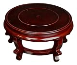 Wooden Fishbowl Display Vase Pot Planter Stand Plant Pot Display Stand (12.50)