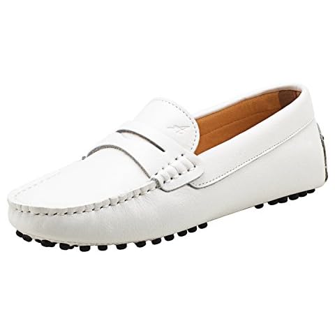 Mocassins Shenduo D7052 Blanc Cover