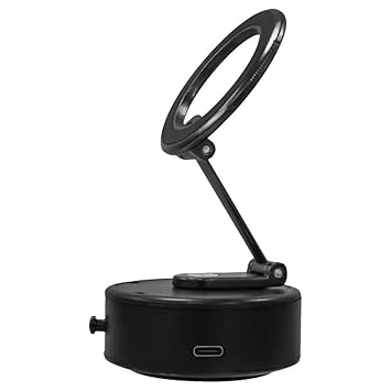 ROGER Intelligent Suction & Magnetic Car Phone Holder, 360° 3D Rotation, Universal Compatibility for All Cell Phones (360° 3D Rotation) - image, photos