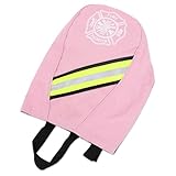 Lightning X Fireman's SCBA Air Pak Respirator Firefighter Mask Face Piece Bag for First Responder - Ladies Pink