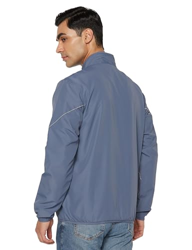 Image of Qube by Fort Collins Men's Windcheater, Lightweight, Windproof Polyester Standard Length Jacket for Year-Round Casual & Daily Use