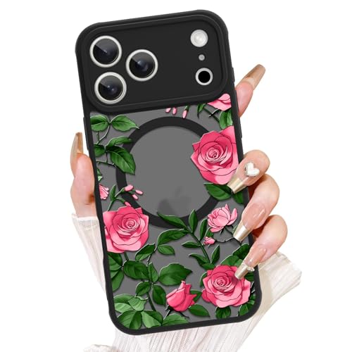 Coque florale iPhone 17 Pro pour femme, l'accessoire chic pour vos sorties