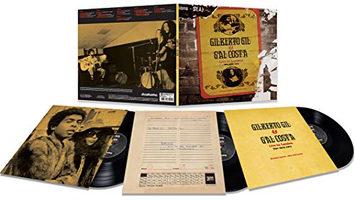 Gilberto Gil Gal Costa, Triplo Live In London'71 [Disco de Vinil]