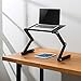 Mount-It! Adjustable Laptop Stand, Portable Standing Desk, Large Size Aluminum Bed Lap Tray for Notebook, Lightweight and Multi-Functional for Work, School, Home and Bed