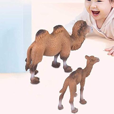 2pcs Realistic Camel Animal Model Toy Cover