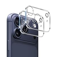 GEEMEE 2 Stück für iPhone 17 Pro für Kameraschutz Panzerglas Schutzfolie, 9H Härte HD-Klare Anti- Kratzer Kamera Displayschutz, Blasenfrei Folie Gehärtetes Glas Folie