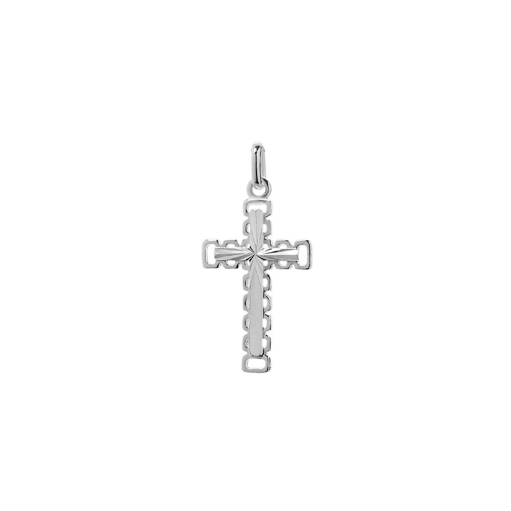 Ciondolo Croce Ortodossa In Argento 925 – Battesimo, Comunione, Cresima – NKlaus