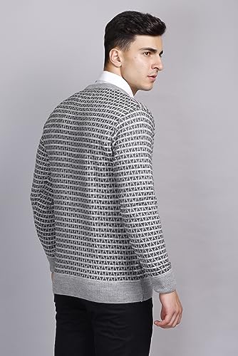 Image of GODFREY V Neck Full Sleeve Sweater for Man Winter Pullover