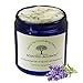 Lavender Bergamot 100% All Natural Gentle Ocean & Earth Salt Body Scrub, Fresh Made Lavender Bergamot Essential Oil Skin Cell Exfoliating Scrub, Foot Scrub, Vegan Body Polish (8 oz) for all skin types