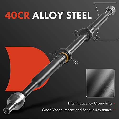 A-Premium Rear Complete Drive Shaft Prop Shaft Driveshaft Assembly Compatible with Jeep KL Series Cherokee 2014-2021 2.0L 2.4L 3.2L 4WD/AWD, Replace# 52123612AF