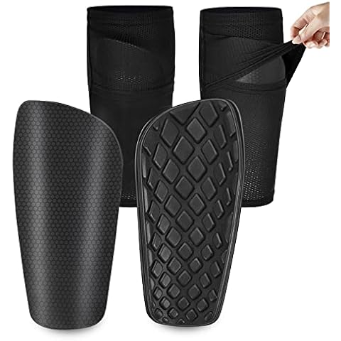 Idota Schienenbeinschonern Fußball Erwachsene, Ergonomische Stoßdämpfung schienbeinschoner Fussball Voller Schutz Cover