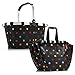 reisenthel Carrybag Panier à provisions Easybag Panier pliable Panier de courses Panier de pique-nique Panier pliable Panier à provisions Panier de pique-nique Panier pliable Panier à pois