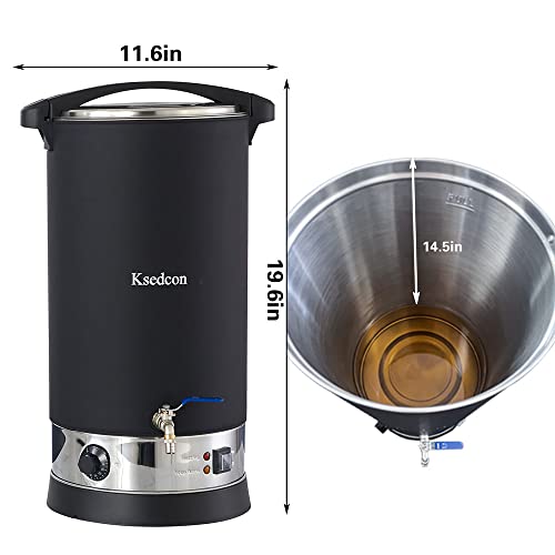 Derretidor de cera para fabricação de velas com jaqueta térmica, pote de derretimento de vela de 20