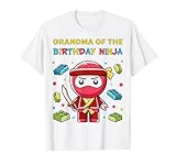 Photo Gallery nonna of master builder birthda ninja birthday boy party maglietta Photo Gallery nonna of master builder birthda ninja birthday boy party maglietta