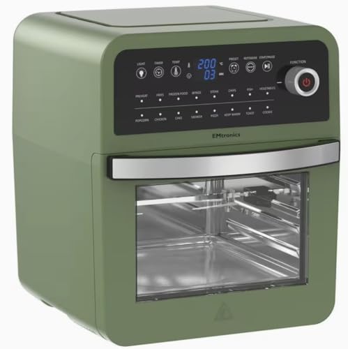 12L Digital Air Fryer Oven Combi with Timer (Sage Green)