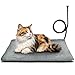 Pet Heating Pad for Cats Dogs,17.7''x15.7'' Soft Electric Blanket Auto Temperature Control Waterproof Indoor,Animal Bed Warmer House Heater Heated Floor Mat,Whelping Supply for Pregnant New Born Pet