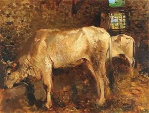 Tableau de l'étable Vincenzo Irolli pour une déco de chambre vintage
